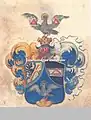 Wappen Andreas Ferdinand von Geist zu Wildegg (1692)