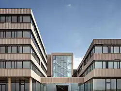 Zentralteil des ersten Gebäudes (Bauteil 1)
