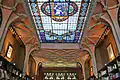 Glasdach der Buchhandlung Lello e Irmão in Porto