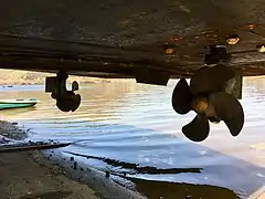Unterwasserschiff