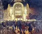 Le Gaumont Palace illuminé dans la nuit(Das beleuchtete Kino Gaumont Palace in der Nacht)1911Musée Carnavalet, Paris