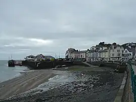 Aberdyfi mit dem Hafen.