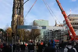 Abriss der Brücke 2021