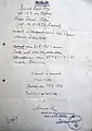 Abschrift vom 15. Juli 1936