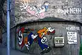 … sagt NEIN / Nie wieder Krieg – Aachen, Bunker Saarstraße