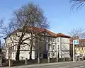 Hauptfassade, Ansicht von Südosten (2015)