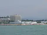Blick zum Aquarium