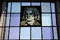 Fenster mit Johann Sebastian Bach