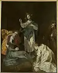 Abschied Christi von seiner Mutter (unvollendet), 1612, Öl auf Leinwand, 219 × 191&nbsp;cm, Musée Condé, Chantilly