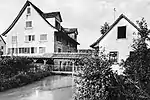 Mühle, Säge Adliswil mit Kanal