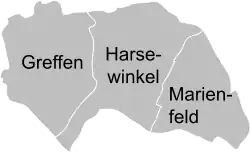 Administrative Gliederung von Harsewinkel