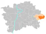 Lage von Prag 21