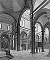St. Lorenzo in Florenz,Illustration aus #Gnauth 1867.