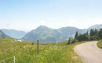 Ächerlipass; Blick Richtung Osten, zum Buochserhorn