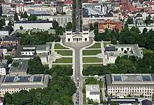 Königsplatz in der Maxvorstadt