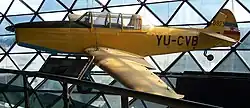 Ikarus Aero 2 im Belgrader Luftfahrtmuseum