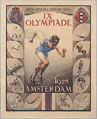 Plakat der Olympischen Sommerspiele
