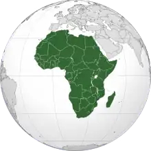 Lage Afrikas