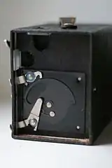 Agfa Box Verschluß unten