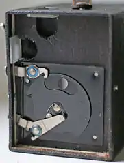 Agfa Box Verschluss offen