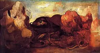 „Landschaft mit Auge“, 1938