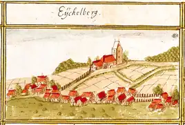 Aichelberg (1685), Forstlagerbuch von Andreas Kieser