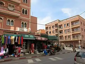 Straße in Aït Baha