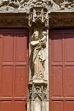 Muttergottes am Hauptportal