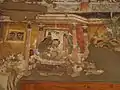 Ajanta (Höhle XVII) sitzendes Königspaar
