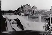 Mühle zur Nutzung der Wasserkraft