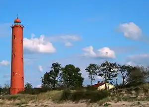 Leuchtturm bei Ziemupe