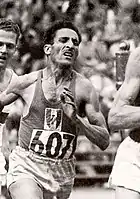Alain Mimoun wurde wie über 10.000&nbsp;Meter Vizeeuropameister