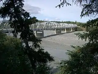 Brücke über den Johnson River
