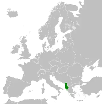 Königreich Albanien 1935