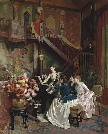 Albert Aublet - Autour d'une partition 1888