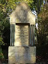 Albert Barth-Martz (1874–1927), Theologe, Bildungspolitiker, Schulreformer. Grab auf dem Friedhof Wolfgottesacker, Basel