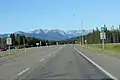 Zufahrt zum Trans-Canada Highway bei Hinton (Alberta)