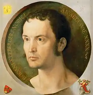 Albrecht Dürer – Bildnis Johann Kleeberger