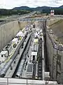 Tunnelbohrmaschinen am Ostportal (September 2017)