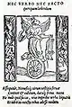 Emblem Nec verbo nec facto …, 1531