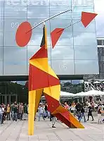 Crinkly avec disc rouge (1973)Schlossplatz in Stuttgart