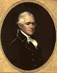 Porträt von Alexander Hamilton