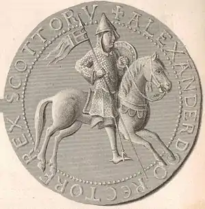 Großsiegel Alexanders I. von Schottland