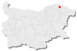 Karte von Bulgarien, Position von Alfatar hervorgehoben