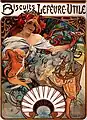 Alfons Mucha, Reklameplakat 1896.