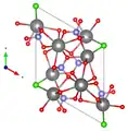 mit Blickrichtung parallel zur c-Achse