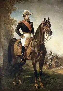 Reiterbildnis Napoléon III.
