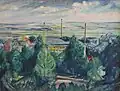 Fabrik hinter Bäumen (1919)
