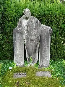 Alfred Reinhart-Meier (1873–1935) Unternehmer, Mäzen. Johann Caspar Reinhart-Hess (1798–1871) Unternehmer, Politiker, Paul Reinhart-Sulzer (1836–1902) Unternehmer.Familiengrab, Friedhof Rosenberg, Winterthur