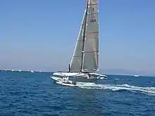 Der Katamaran Alinghi 5